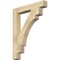 Ekena Millwork Merced Block Rough Sawn Bracket, Douglas Fir, 4"W x 28"D x 36"H BKT04X28X36MRC05RDF - alternate 1